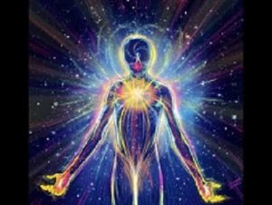 Energy flowing through a human body