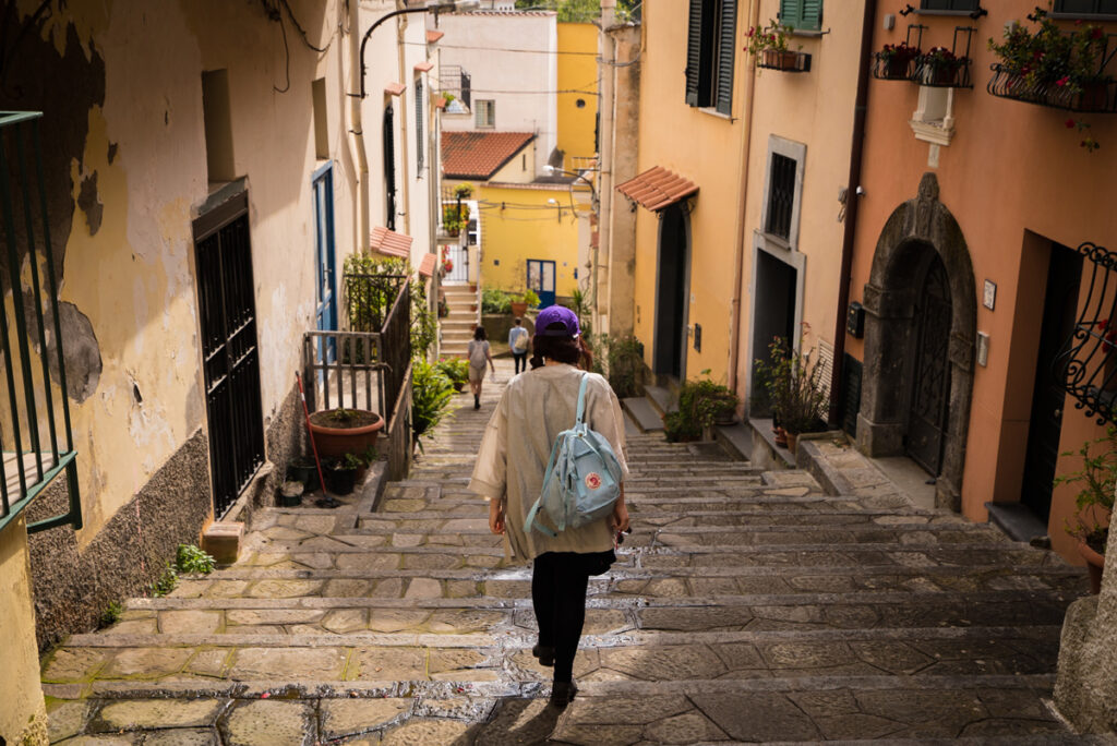 Exercise and walking is a way of life in Italy